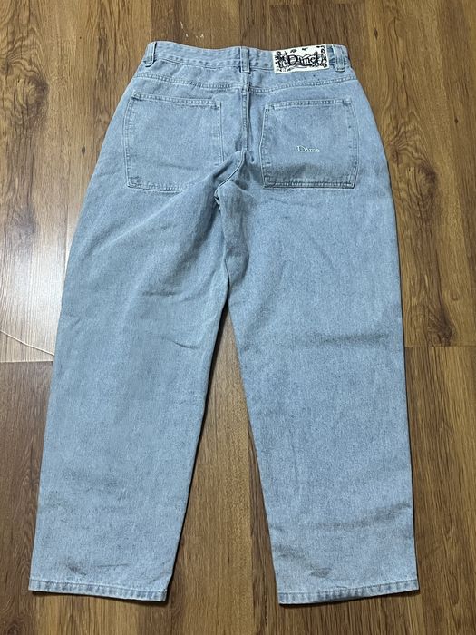 dime blue jeans