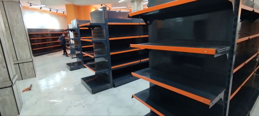 Стеллажлар магазин учун