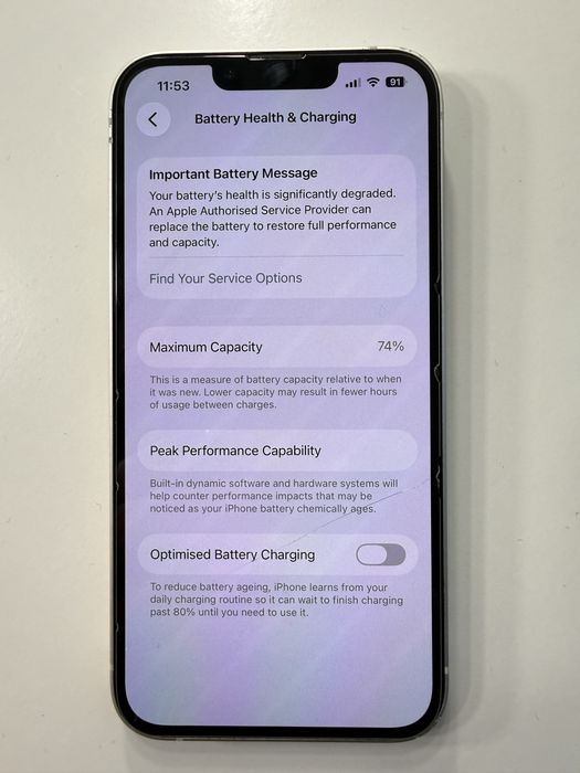 iPhone 13 – 128GB – Бял