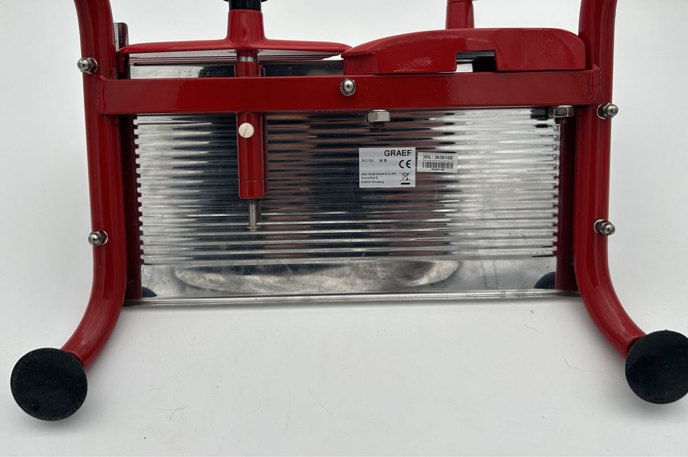 Graef H93 Рьчен слайсер , Машина за рязане