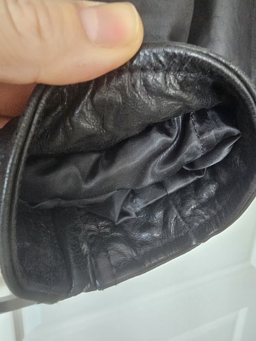 Jacheta geaca piele Calvin Klein barbati M