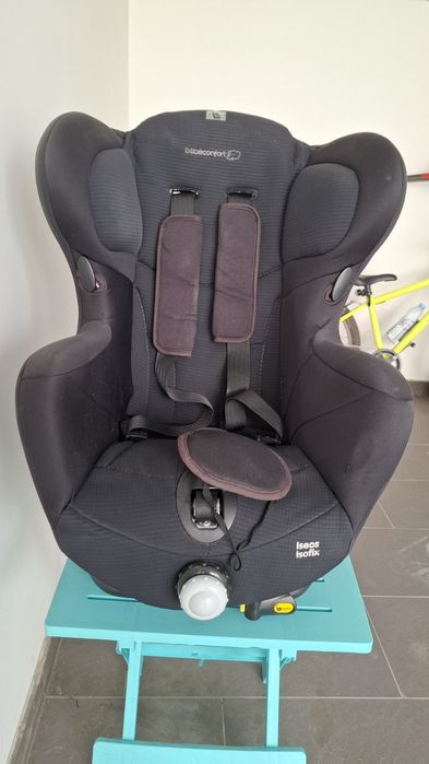 Стол за кола Bebe Confort - Iseos, 9-18 kg, Isofix, Total Black