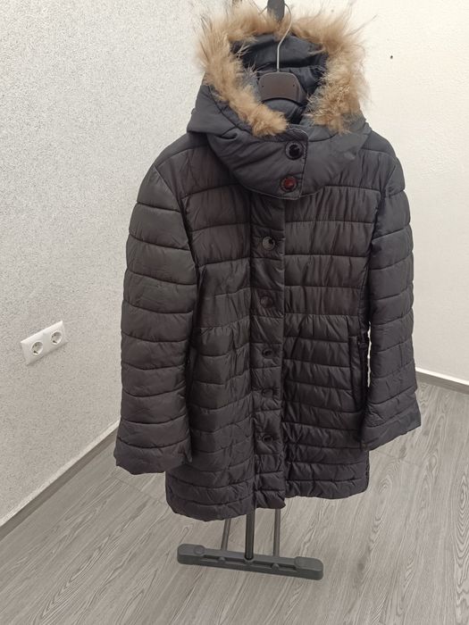 Зимно яке С/М размер с естествен пух