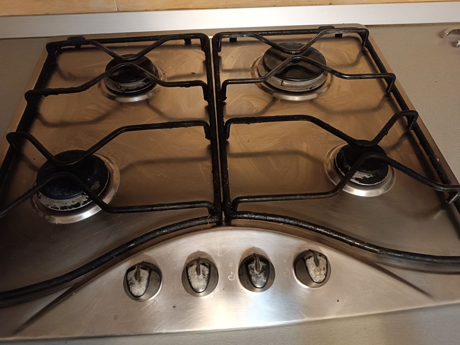 Set cuptor electric și plita gaz Whirlpool