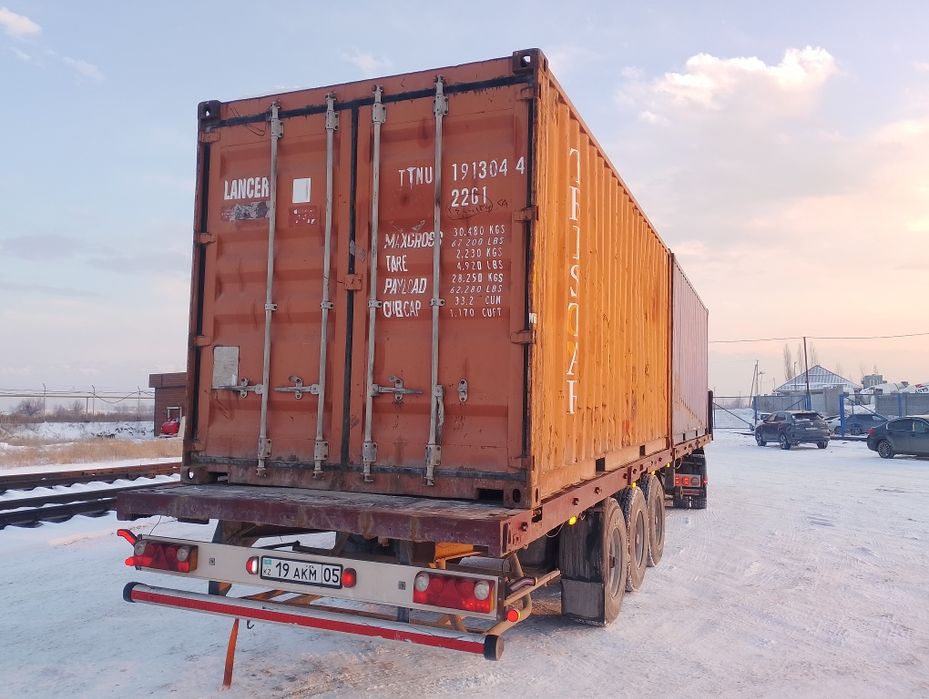 КамАЗ плашатка шаланда