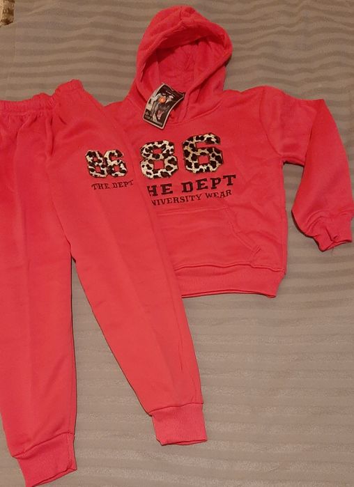 Детски ватиран комплект с качулка