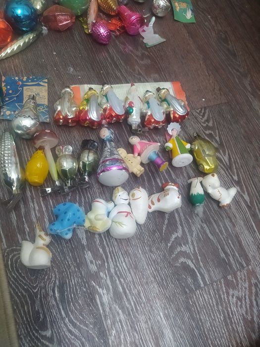 Ёлочные игрушки СССР