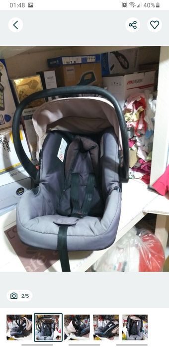 Scaun Auto Bebe Cu Iso.Fix
