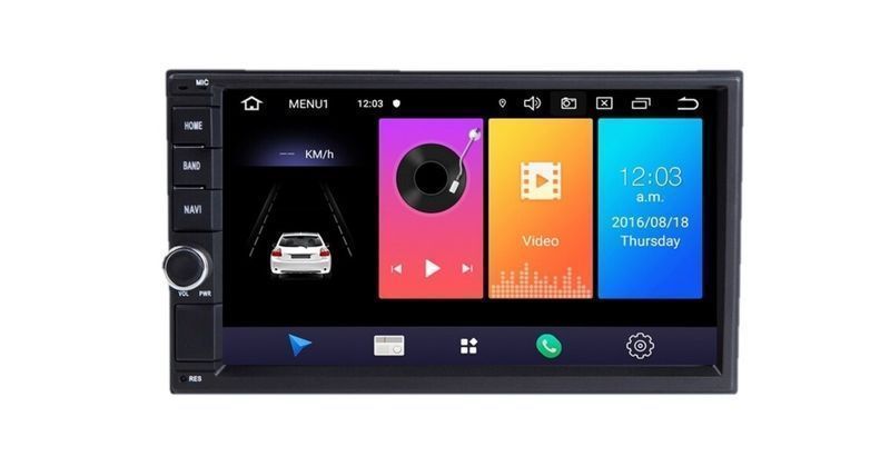 Универсална Навигация Мултимедия Двоен Дин Андроид, 7001