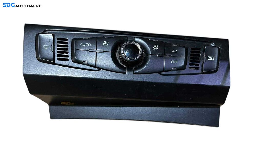 Panou Modul Unitate Comanda AC Aer Conditionat Clima Climatronic Volan Dreapta Audi A4 B8 2008 - 2015 Cod 8T2820043AD [LC0720]