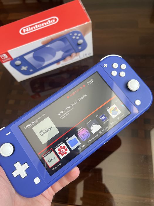Nintendo Switch lite чипованная прошивка 4efir + 128gb флешка