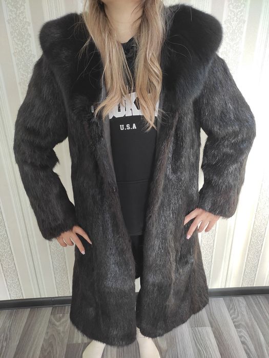 Шуба натуральная Нутрия