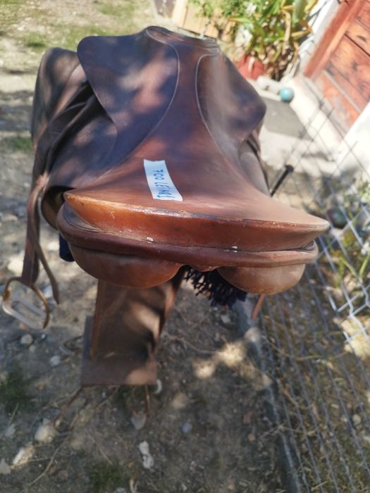 Șa piele călărie model clasic