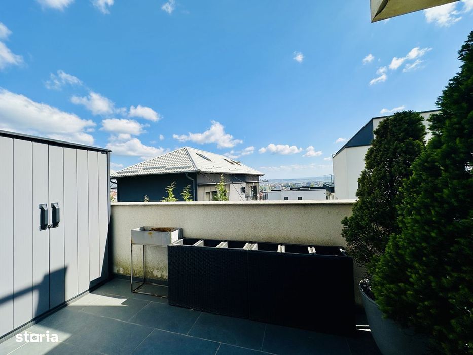 Apartament modern, complet mobilat si utilat | 2 terase