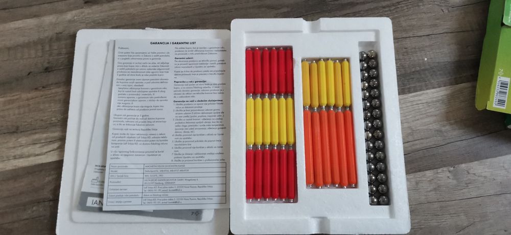 Set magnetic de construit