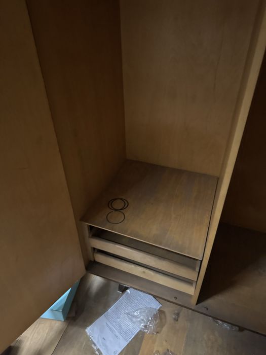 Шкаф натуральное дерево