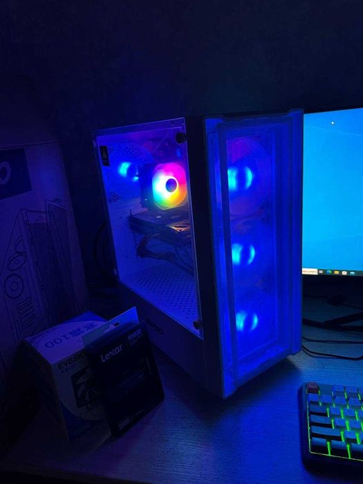 Новый Игровой кейс 20 поточный / RX 580 8gb / DDR4 16gb /