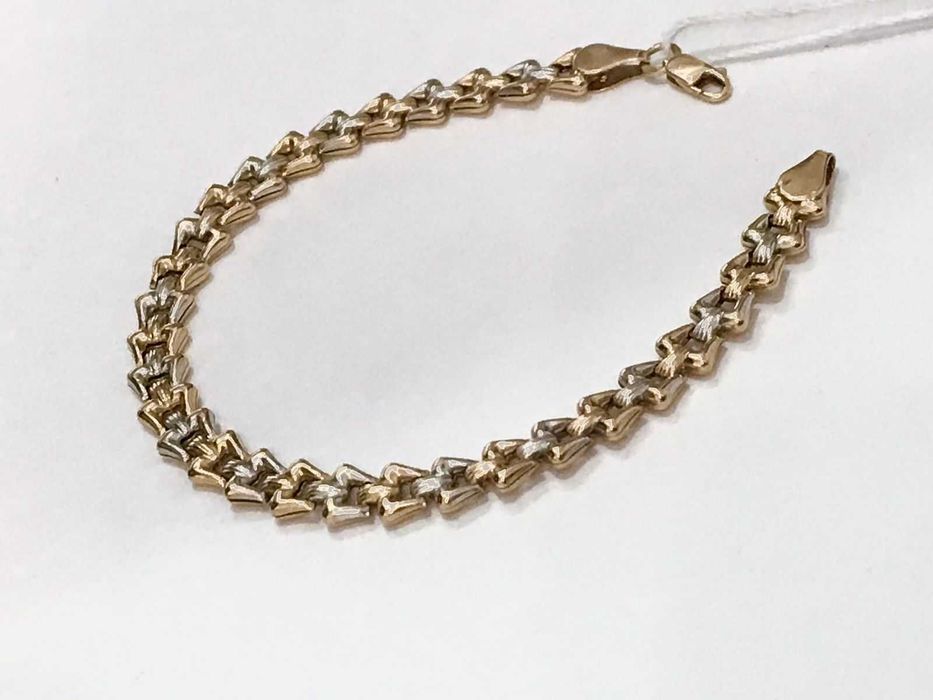 2.35546 браслет 585 пробы (красное золото)