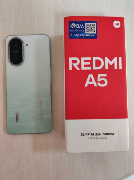 REDMI A5 32MP 4/128 GB (yaxshi holatda, karobka dakument bor)