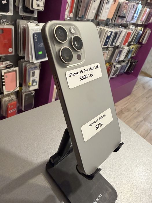 Magazin Vinde : Iphone 15 Pro Max 128gb