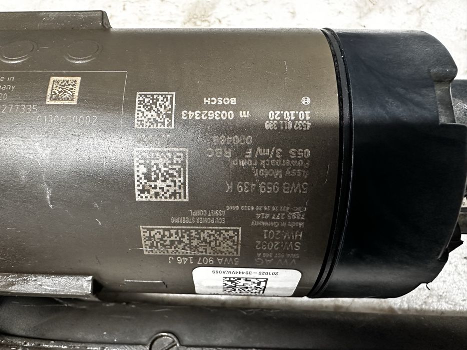 Casetă de directie skoda vw seat audi.cod:5WB959439.K.5WA907146.J.