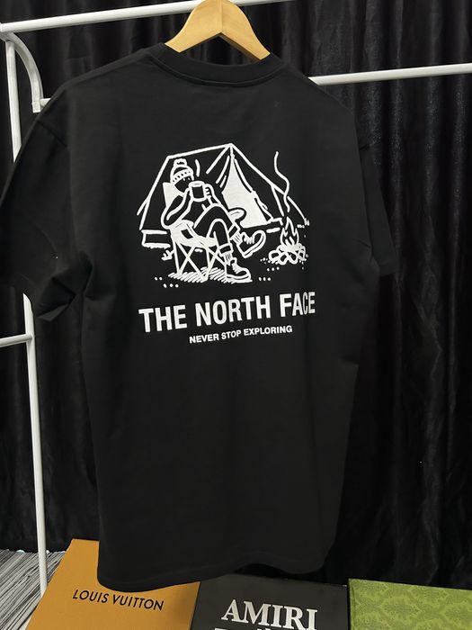 Tricou North Face unisex model nou - logo spate ,bumbac premium