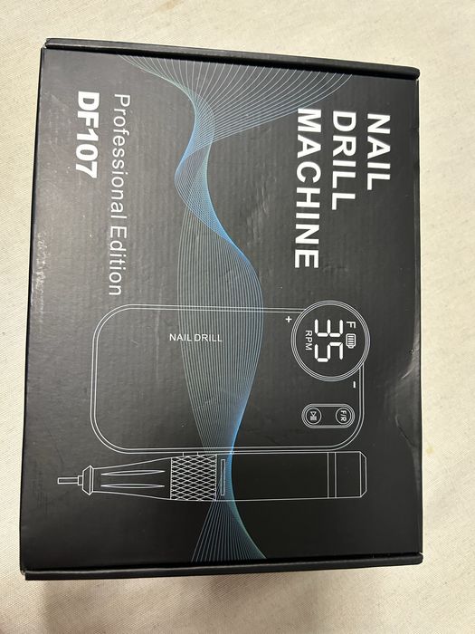 Ел. пила за нокти DF107 – на батерия, USB зареждане, 35 000 об/мин