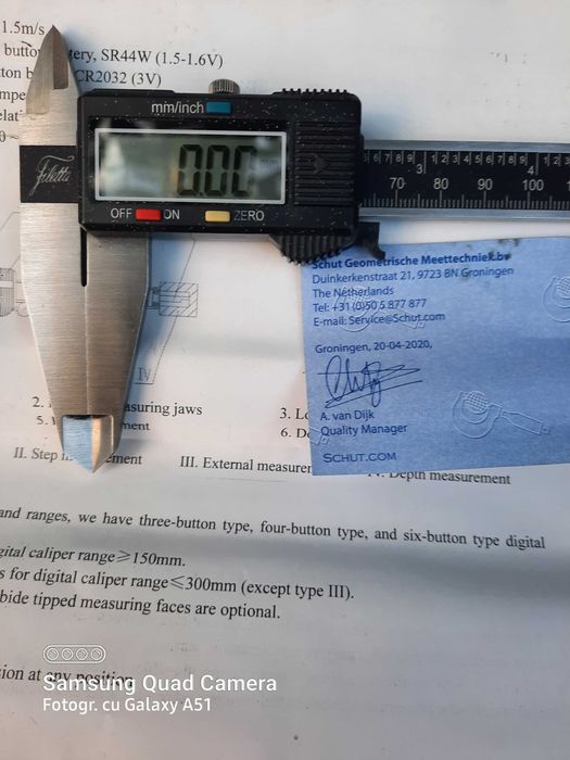 Subler digital Caliper 300 mm
