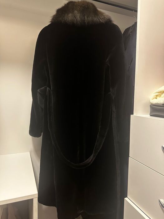 Норковая стриженная шуба