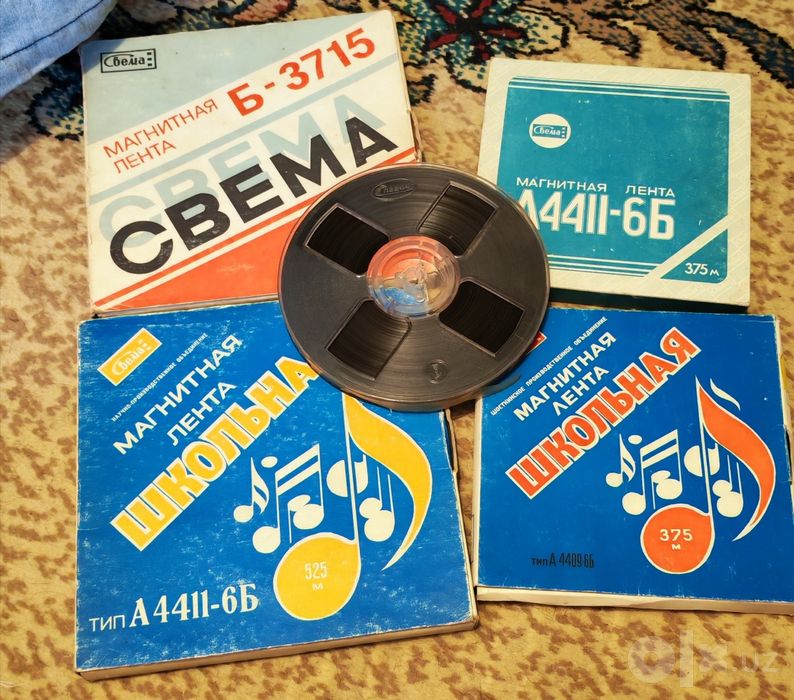 Магнитная лента + катушка Maxell