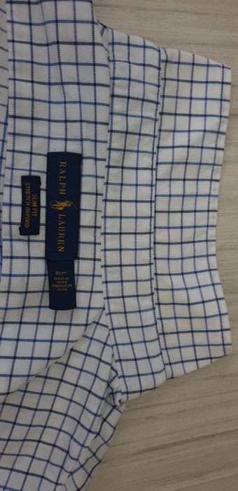 POLO Ralph Lauren Cotton S Oxford Stretch / L НОВО ОРИГИНАЛ Мъжка Риза