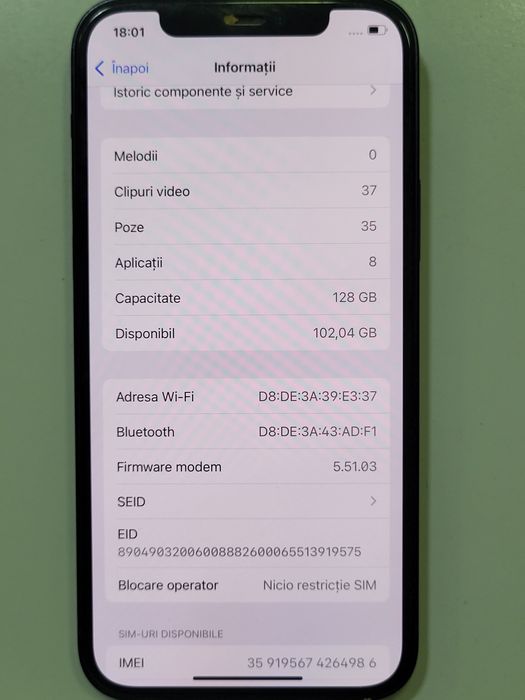 Iphone 12 Blue Impecabil Ca Nou Poze Reale