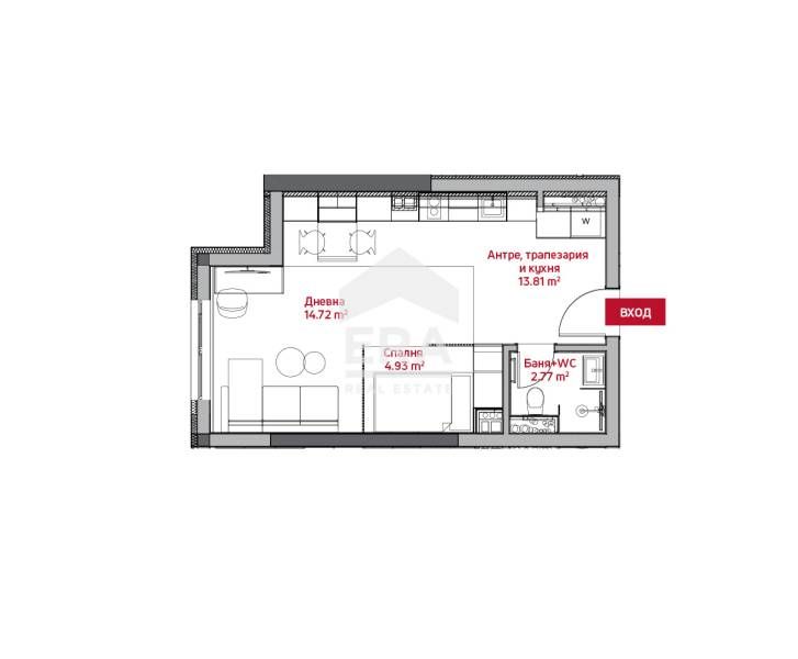 Продава се Едностаен апартамент в София, Център - 60 кв.м за 3264 €/кв.м - Снимка #7