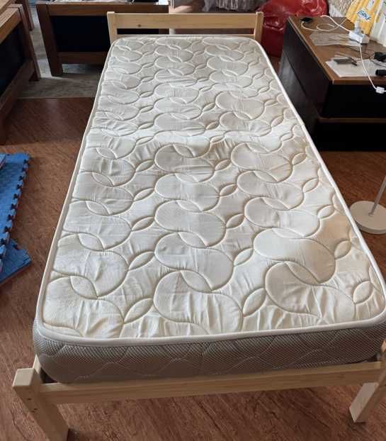 Twin Bed with mattress