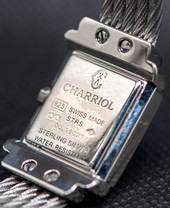 Швейцарски дамски часовник от 925 сребро - Charriol St. Tropez