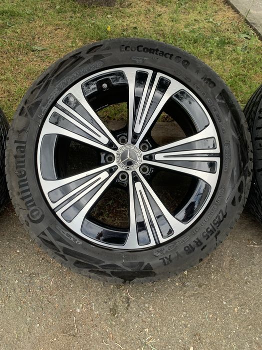 Джанти 18” е класа w214 с летни гуми continental