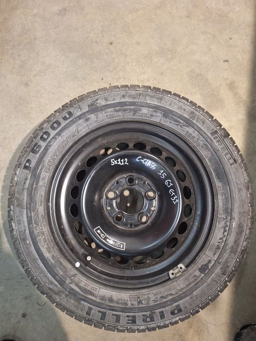 Резервна гума 15 цола 5x112 Mercedes  / Мерцедес