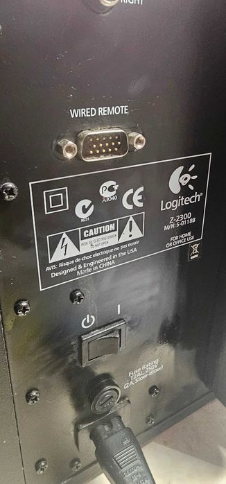 Logitech Z 2300 100w бас активен