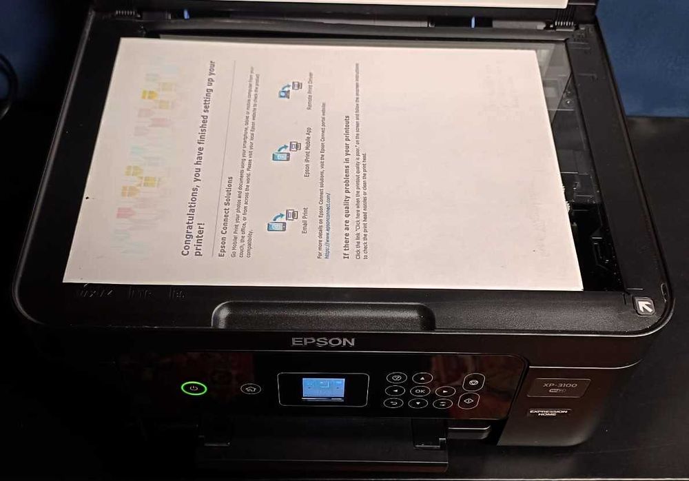 Imprimantă Epson XP-3100 (cartușe noi)perfect funcțională