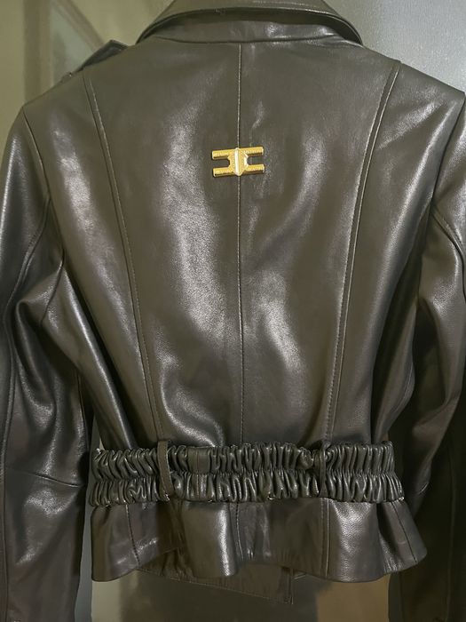 Естествена кожа яке -Elizzabeta Franchi