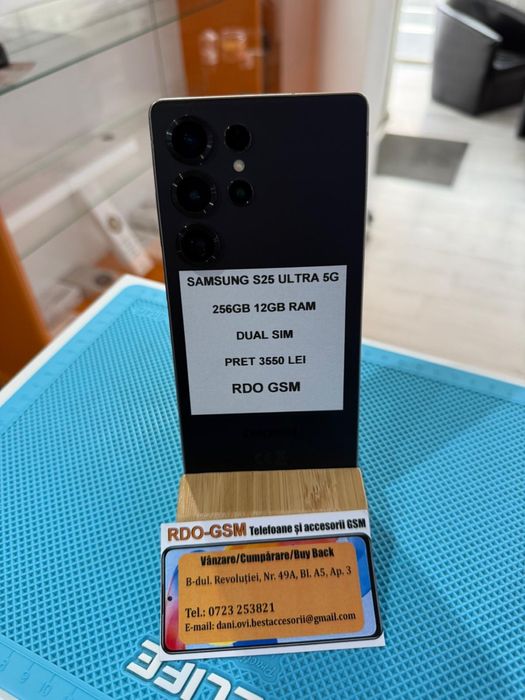 Samsung S25 Ultra 5g 256Gb Natural/Black/Purple Garantie