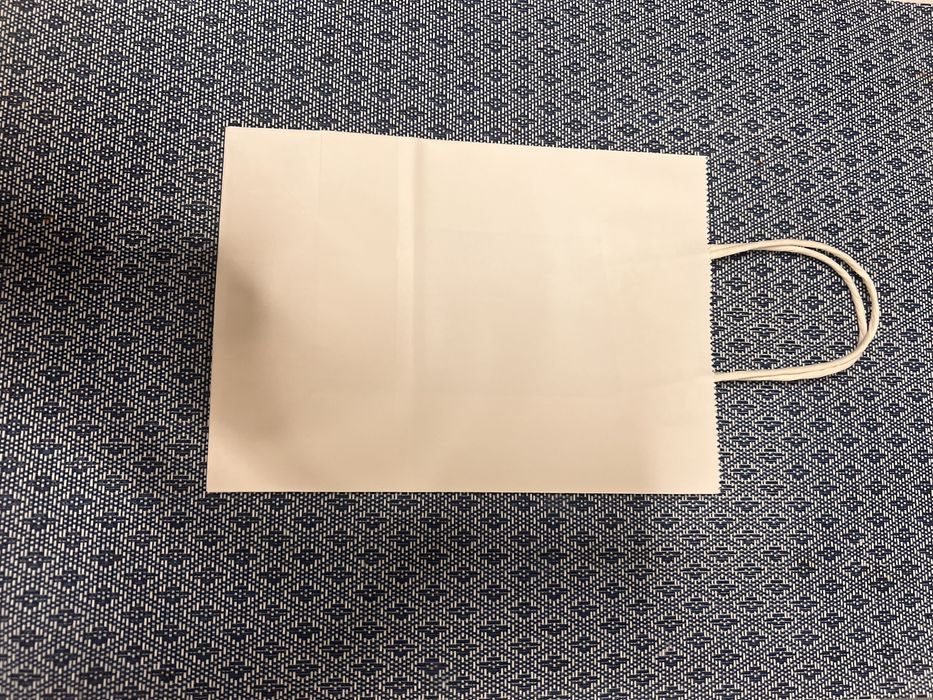 Пакет бумажный белый