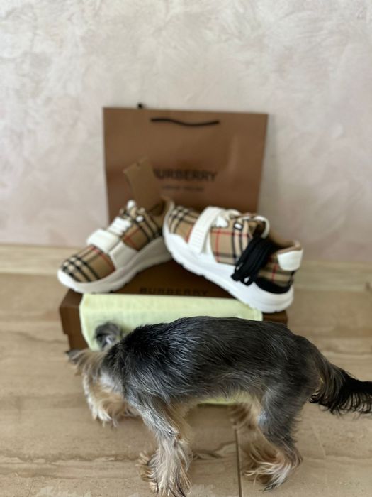 Regis Check Sneakers BURBERRY Коледно Намаление