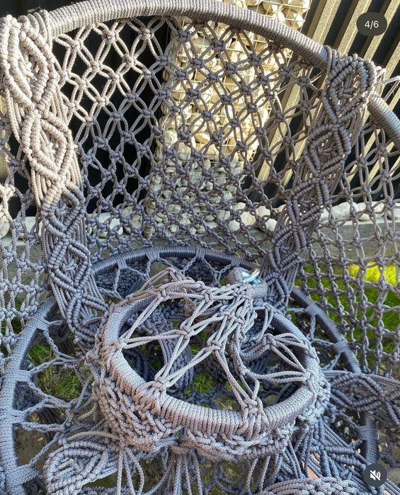 Качель ручной работы