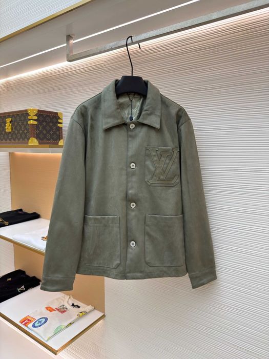 Geaca de piele Louis Vuitton Premium