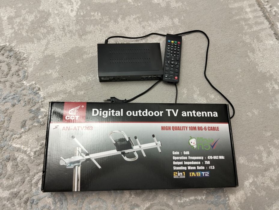 Тв антенна Отау приставка