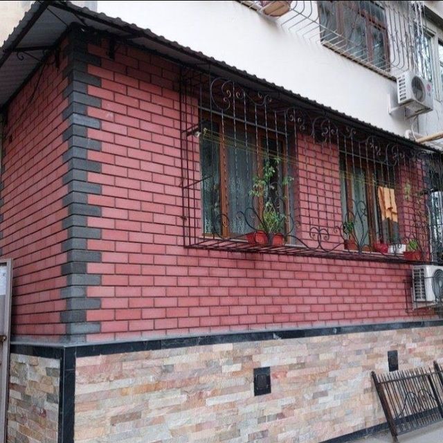 Balkonga g'isht teramiz. Kladka balkon. Керпичная кладка балконов