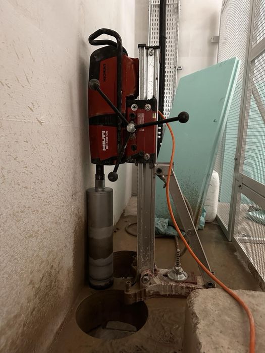 Диамантено пробиване на отвори в стоманобетон, климатици вентилацияВиК