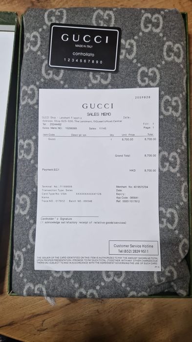 Шарф оригинал от Gucci