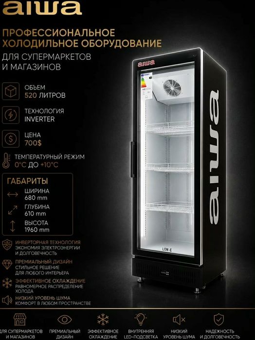 Витрина холодильники